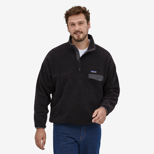 Patagonia synchilla hot sale fleece black