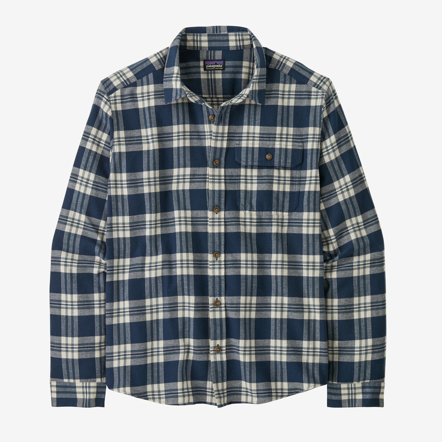 Patagonia Men's Long-Sleeved Lightweight Fjord Flannel Shirt