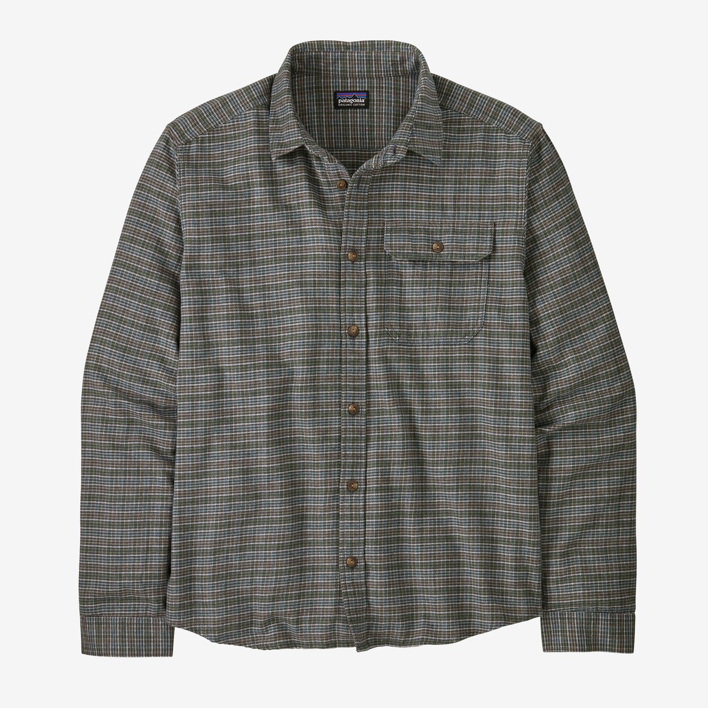 Patagonia Men's Long-Sleeved Lightweight Fjord Flannel Shirt