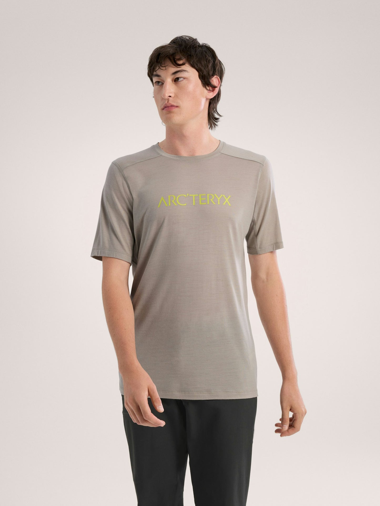 Arc'teryx Men's S/S Ionia Merino Wool Arc'Word Logo Shirt