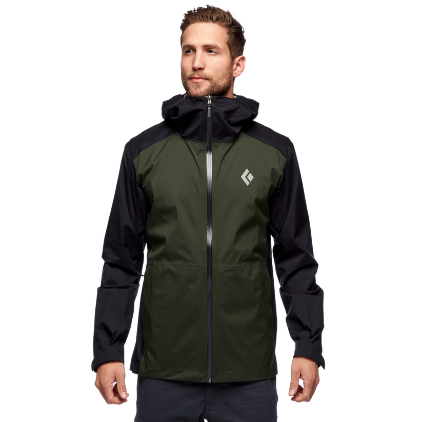 Black Diamond Men's Stormline Stretch Rain Shell – OutdoorsInc.com