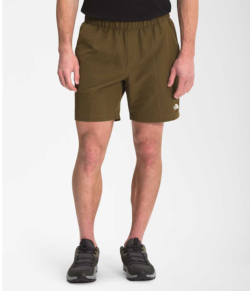 The north face khaki 2024 class v hybrid shorts