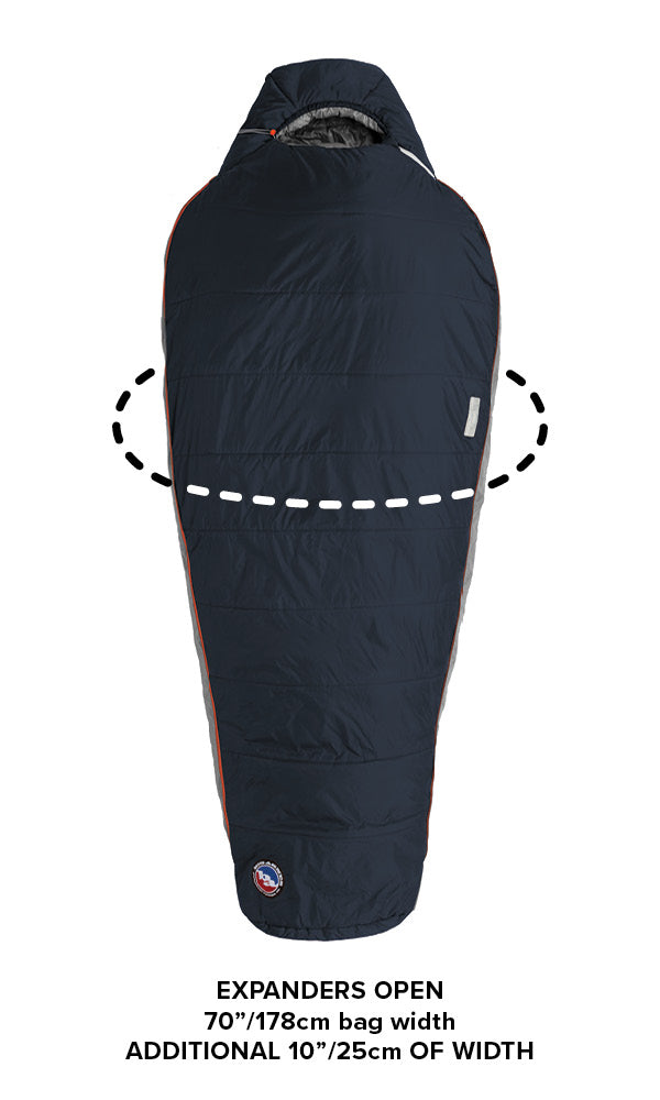 Big agnes expandable online mummy bag