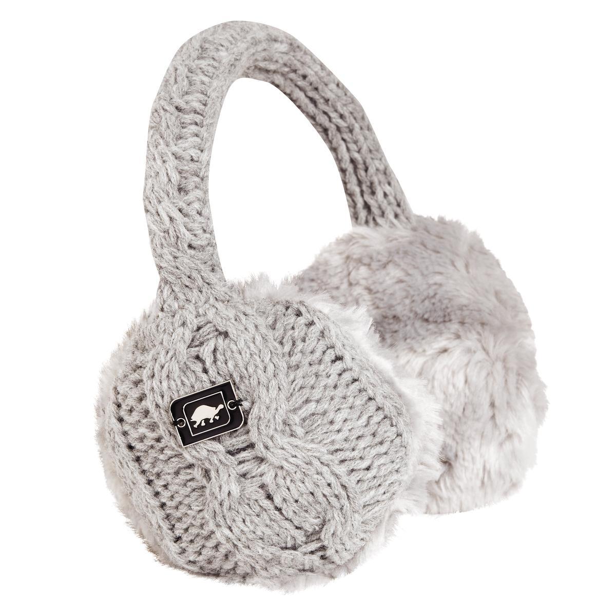 Ear Muffin Cable Knit Faux Fur Lined Earmuffs – Turtle Fur®