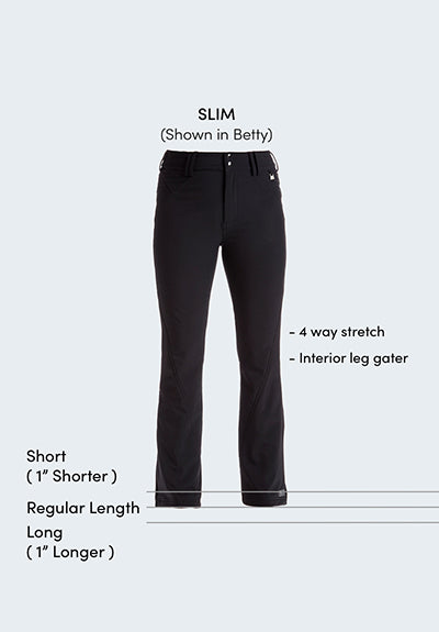 Men's Slim Fit & Skinny Ski Pants